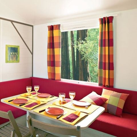 Mobilheim 6 Personen - MH 28m² 2 CH.