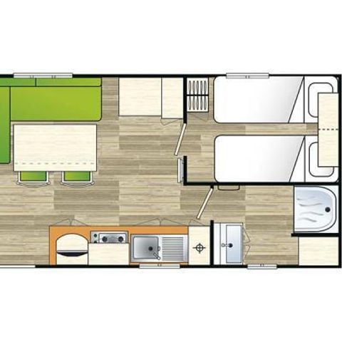 Mobile home 4 persons - TITANIA