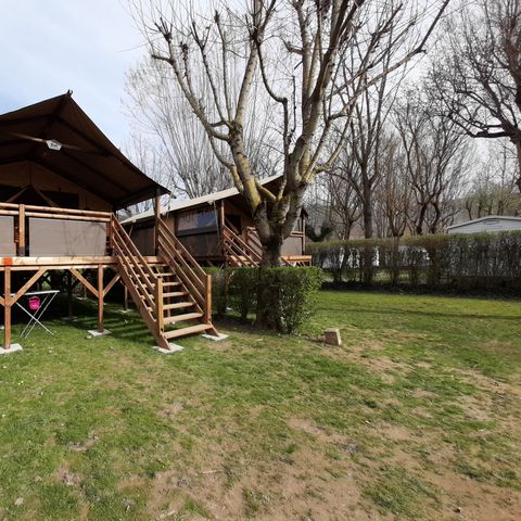 Zelt 5 Personen - LODGES BALY ohne Sanitäranlagen