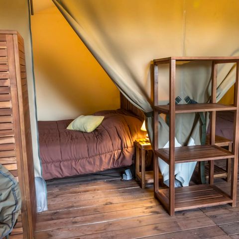 TENTE TOILE ET BOIS 5 personnes - Safari Lodge 