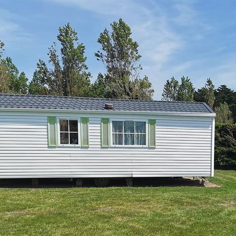 Stacaravan 4 personen - MH2 N°61 met 2 overdekte terrassen