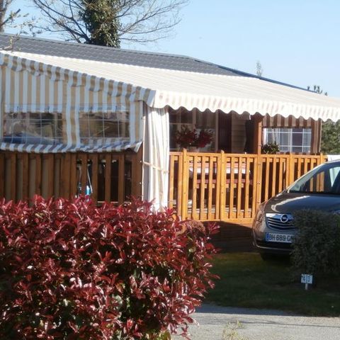 Stacaravan 6 personen - N°04 - 3 slaapkamers - Groot terras