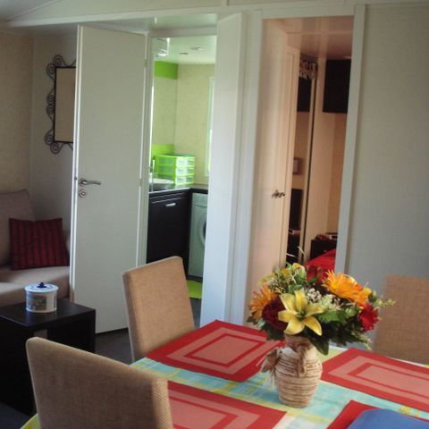 Mobilheim 6 Personen - N°04 - 3 Schlafzimmer - Große Terrasse