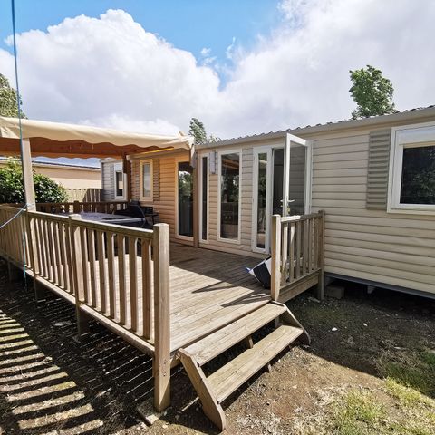 MOBILE HOME 6 people - MH3 N°30 with covered terrace