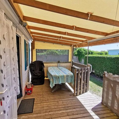 Stacaravan 6 personen - Park N°2 - Overdekte terrassen - 2 kamers