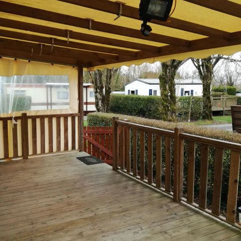 Stacaravan 6 personen - N°73 Grand Confort - 3 slaapkamers