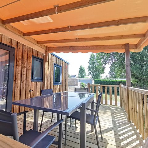 Mobilheim 4 Personen - Mobil Family - 24,48 m² Stellplatz Nr. 56