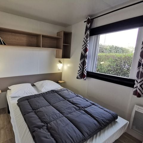 Mobilheim 6 Personen - Tranquillou - 3 Zimmer + Überdachte Terrasse - 34 m²