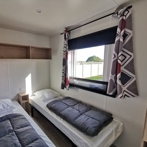 Mobilheim 6 Personen - Tranquillou - 3 Zimmer + Überdachte Terrasse - 34 m²