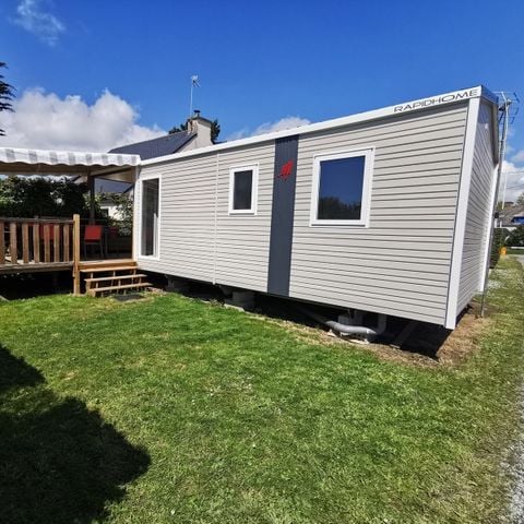 Mobilheim 6 Personen - Tranquillou - 3 Zimmer + Überdachte Terrasse - 34 m²