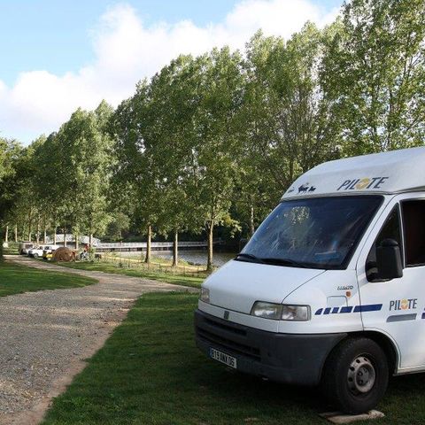 Stellplatz - Pauschale für Wanderer (1 Pers. zu Fuß oder mit dem Fahrrad / 1 Zelt) 1 Pers.
