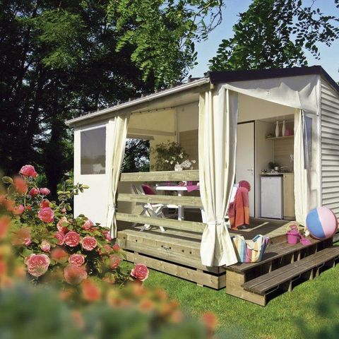 Mobile home 5 persons - Mobi-toile Tit'home 21m² (2 bedrooms) (without bathroom) 5 pers