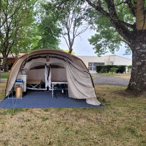 Tent 4 personen - Opgezette tent