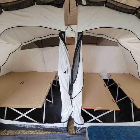 Tent 4 personen - Opgezette tent