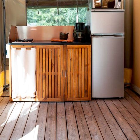 TENDA IN TELA E LEGNO 4 persone - Cabine in tela