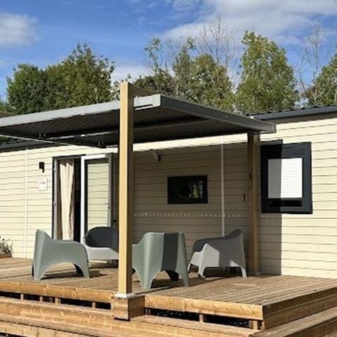 BUNGALOW 4 personnes - Mobil-home Premium Bord de Seine - 202 - 2 chambres