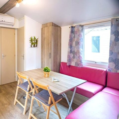 Mobilheim 6 personen - Hütte Wellness