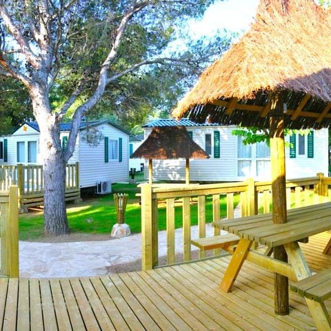 Mobilheim 6 personen - Hütte Wellness
