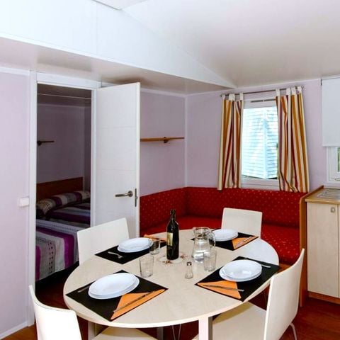 Mobilheim 6 personen - Hütte Wellness