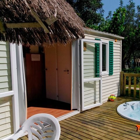 Mobilheim 6 Personen - Cottage Wellness