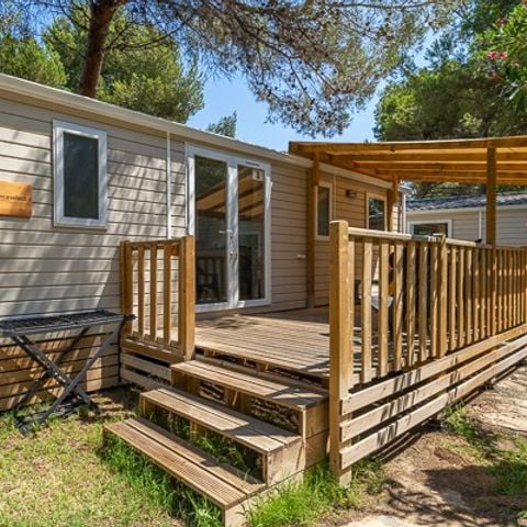 MOBILE HOME 6 people - Comfort XL | 3 Bedrooms | 6 Pers | Covered Terrace | Air Conditioning