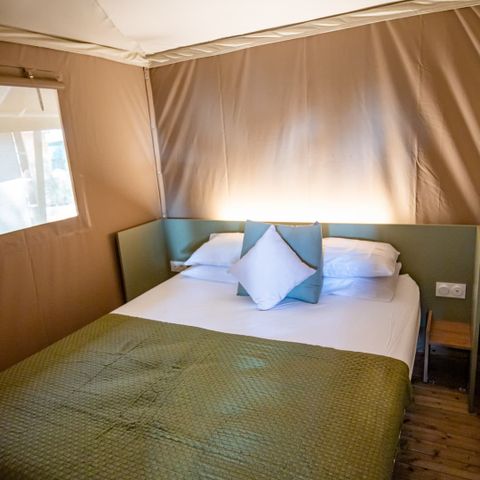 TIENDA DE LONA Y MADERA 5 personas - Safari Savannah