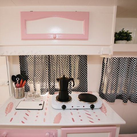 Caravan 4 personen - Rosa Plumas, zonder sanitair