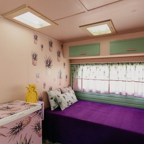 Caravan 3 personen - ROKEN, zonder sanitair