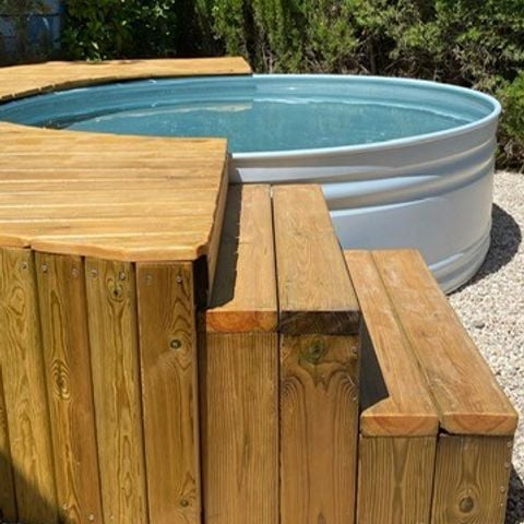 Bungalow 5 personnes - MOBIL-HOME AVEC PISCINE 02