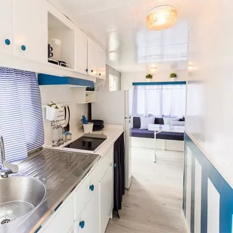 Stacaravan 4 personen - Stacaravan Navy 3 kamers 4 personen Airconditioning