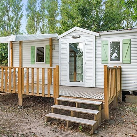 Mobile home 6 persons - Classic XL | 2 Bedrooms | 4/6 Pers. | Raised terrace | Air-con.