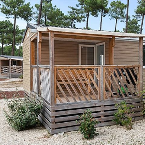 Mobile home 6 persons - Mobile-home | Comfort | 3 Bedrooms | 6 Pers. | Single terrace | Air-con.