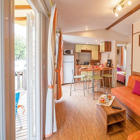 Mobile home 6 persons - Classic | 3 Bedrooms | 6 Pers. | Single terrace