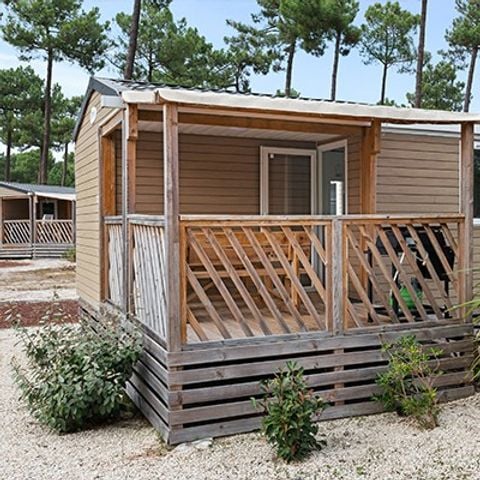 Mobilhome 6 personnes - Comfort | 3 Ch. | 6 Pers. | Terrasse simple | Clim.