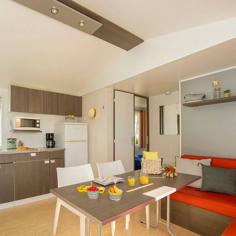 Mobilhome 6 personnes - Classic | 3 Ch. | 6 Pers. | Terrasse simple | Clim.