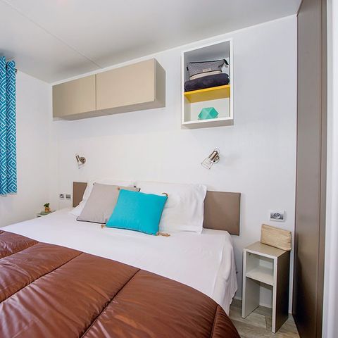 Mobile home 6 persons - Mobile-home | Comfort | 3 Bedrooms | 6 Pers. | Single terrace | Air-con.