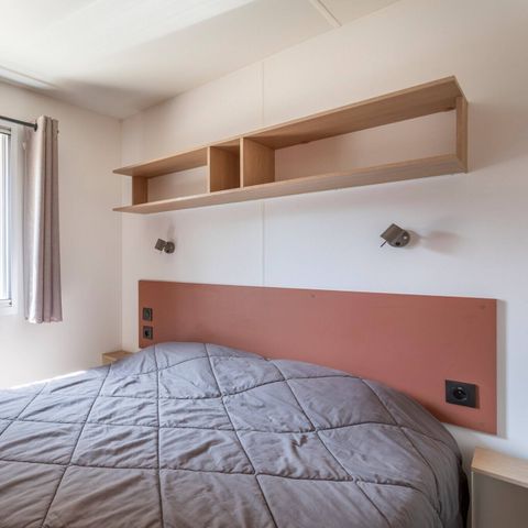 Mobile home 6 persons - Mobile-home | Comfort | 3 Bedrooms | 6 Pers. | Raised terrace | Air conditioning