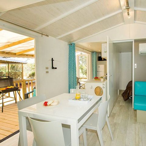 Mobile home 6 persons - Comfort | 3 Bedrooms | 6 Pers | Single terrace | Air conditioning