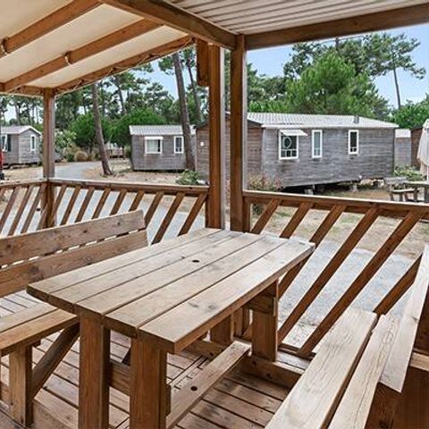 Mobile home 6 persons - Comfort | 3 Bedrooms | 6 Pers | Single terrace | Air conditioning