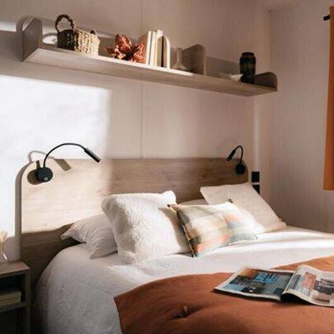 BUNGALOW 6 personnes - Mobil-home | Premium | 3 Ch. | 6 Pers. | Terrasse Lounge | Clim.
