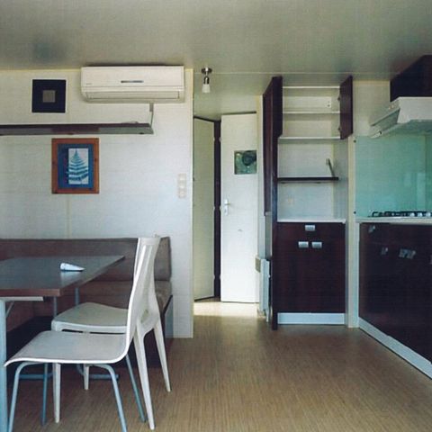MOBILHEIM 6 Personen - Les Lavandes - 2 Zimmer mit Klimaanlage