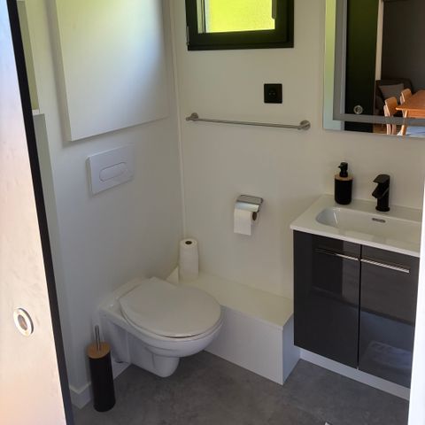 Lodge 2 persons - Brown, 2-room flat, sleeps 2, air-conditioned