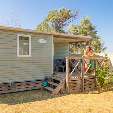 Mobile home 4 persons - 4 PERS POND VIEW