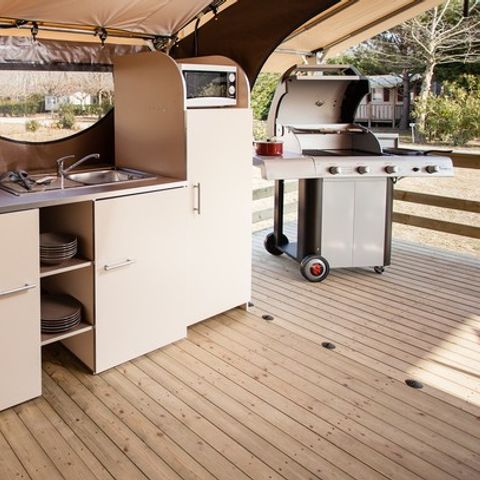 Safaritent 5 personen - Lodge