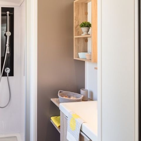 Stacaravan 6 personen - Familie + 3 slaapkamers