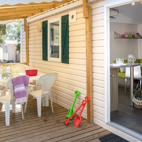 Stacaravan 6 personen - Familie +