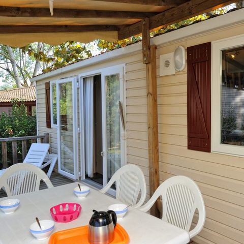 MOBILE HOME 6 people - Villa + Air conditioning