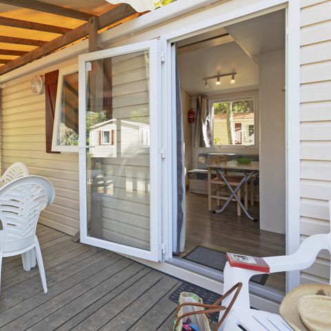 Mobile home 4 persons - Classic | 2 Bedrooms | 4 Pers | Raised terrace | Air conditioning