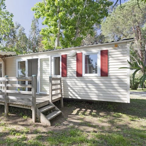 Mobile home 6 persons - Classic XL | 3 Bedrooms | 6 Pers. | Raised terrace | Air-con.