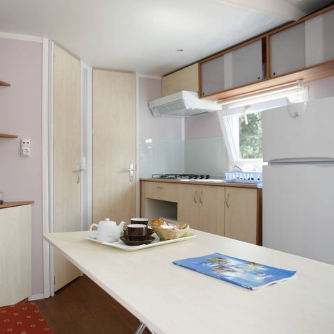 Mobilhome 6 personnes - Classic | 2 Ch. | 4/6 Pers. | Terrasse surélevée | Clim.